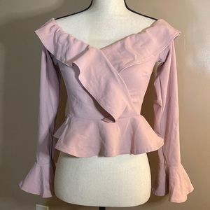 Pink blouse